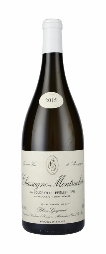 2015 Chassagne-Montrachet Blanc 1. Cru Boudriotte Blain-Gagnard Magnum