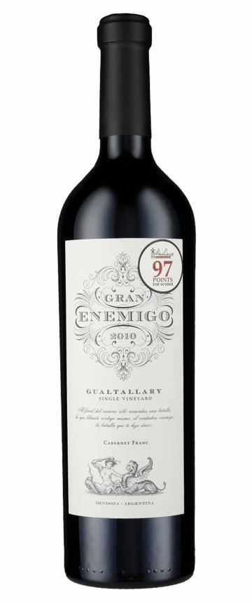 2010 Gran Enemigo Single Vineyard Gualtallary Cabernet Franc Uco Valley