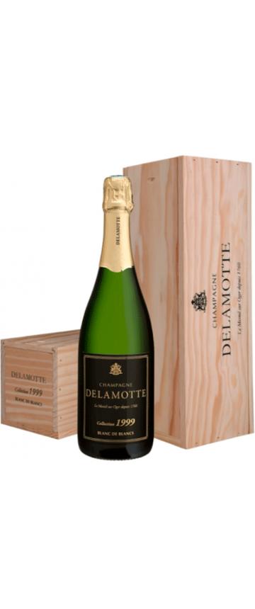 1999 Delamotte Champagne Blanc de Blancs Collection trækasse