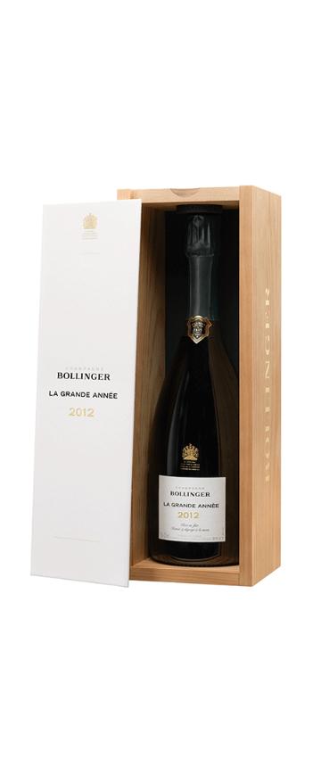 2012 Bollinger Champagne La Grande Année i Gavetrækasse