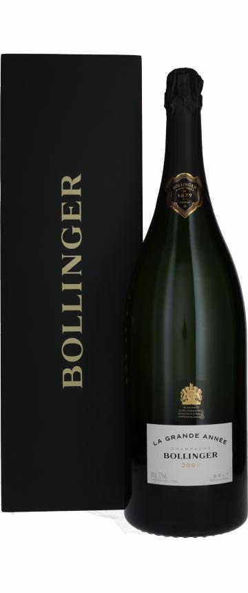 2007 Bollinger Champagne La Grande Année i Gavetrækasse 300 cl.