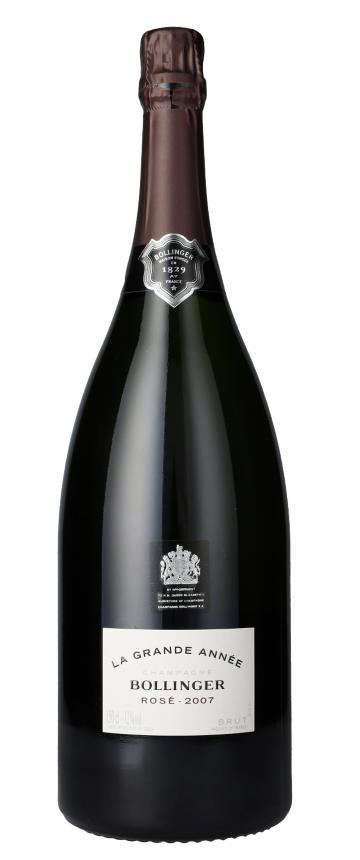 2007 Bollinger Champagne La Grande Année Rosé Magnum