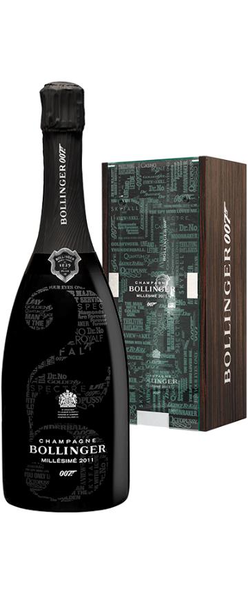 2011 Champagne Bollinger 007 Grand Cru Limited Ed i Gaveæske