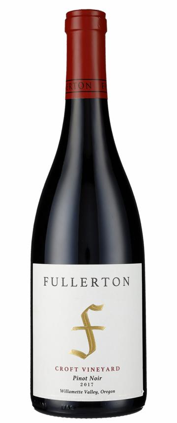 2017 Croft Vineyard Pinot Noir Willamette Valley Fullerton