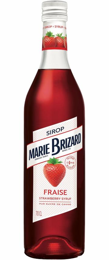 Marie Brizard Sirup de Fraise / Jordbær inkl. pant