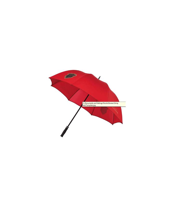 Bollinger Paraply, rød, lommemodel