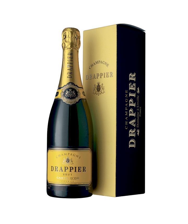 1995  6 fl. Champagne Carte d'Or Brut Drappier i trækasse